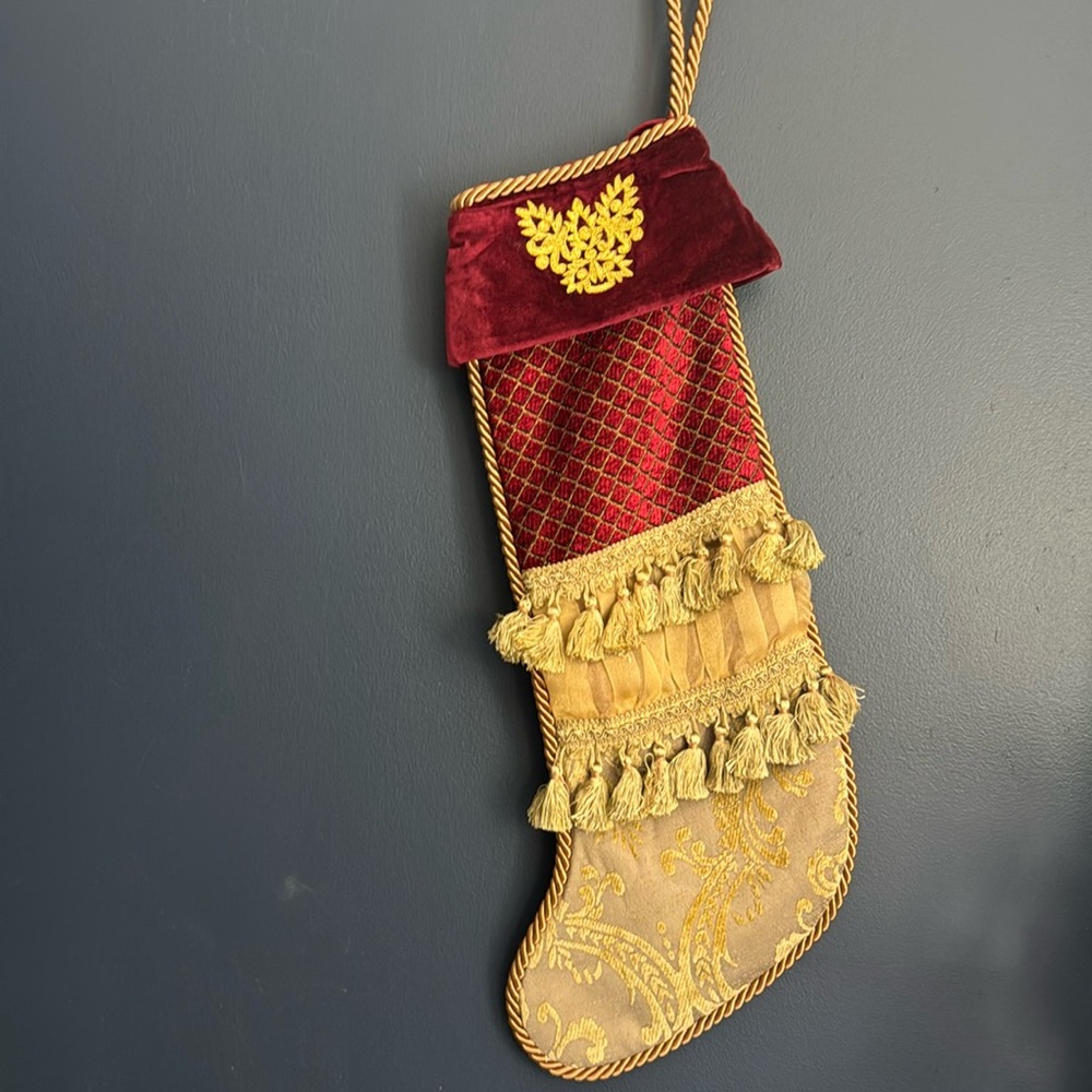 Pre loved Christmas stocking